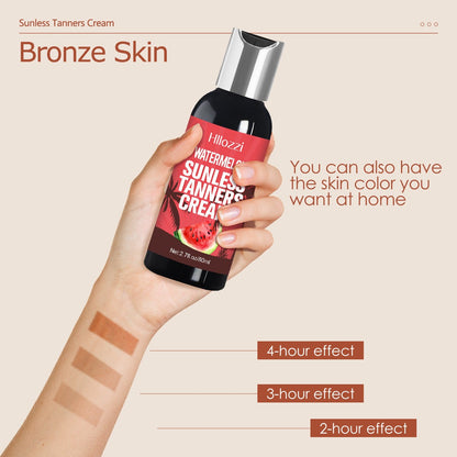 Tropical Fruit Self Tanner - Waterproof Gel, Buildable Natural Glow Self-Tanning
