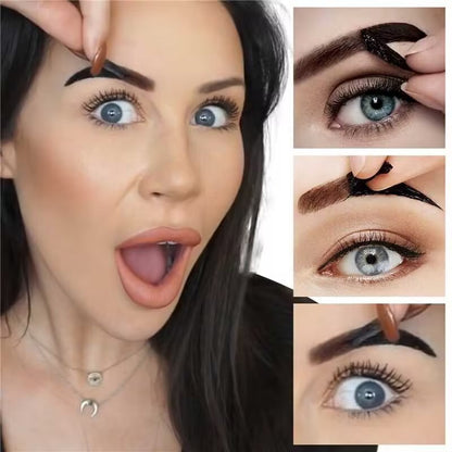 Peel-Off Eyebrow Liner Waterproof Smudge-Proof Easy Color Application