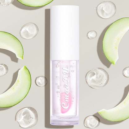 6-Color Fruit Flavored Lip Tint - Color Changing, Sheer Glossy Finish Lip Gloss