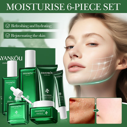 Centella & Amino Acid Skincare Gift Set Soothing Repair Moisturizer Lotion Cream