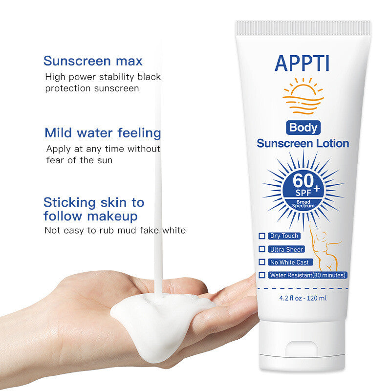 SPF60+ PA+++ 120ml UV Sun Protection Sunscreen Skincare Milk Face concealer
