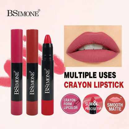 Matte Lipstick Pen ✏️ Waterproof & Smudge Proof 💋 Velvet Long Lasting Lip Color
