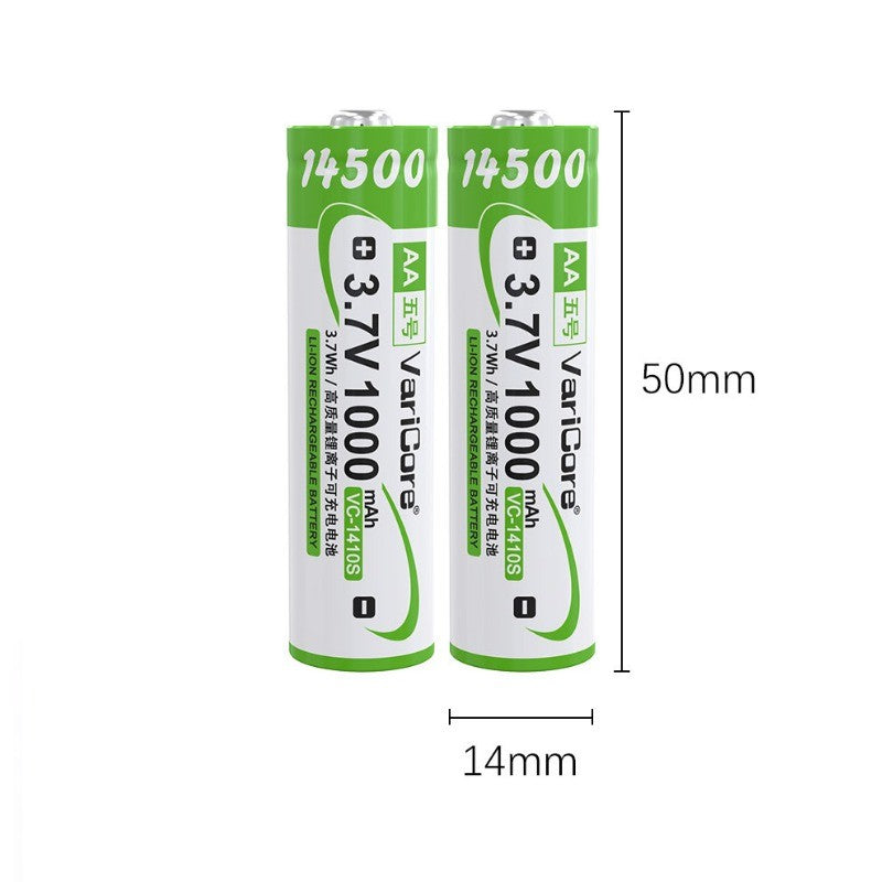 VariCore VC-1410S AA 1000mAh Li-ion Battery for Toys Flashlight Tools