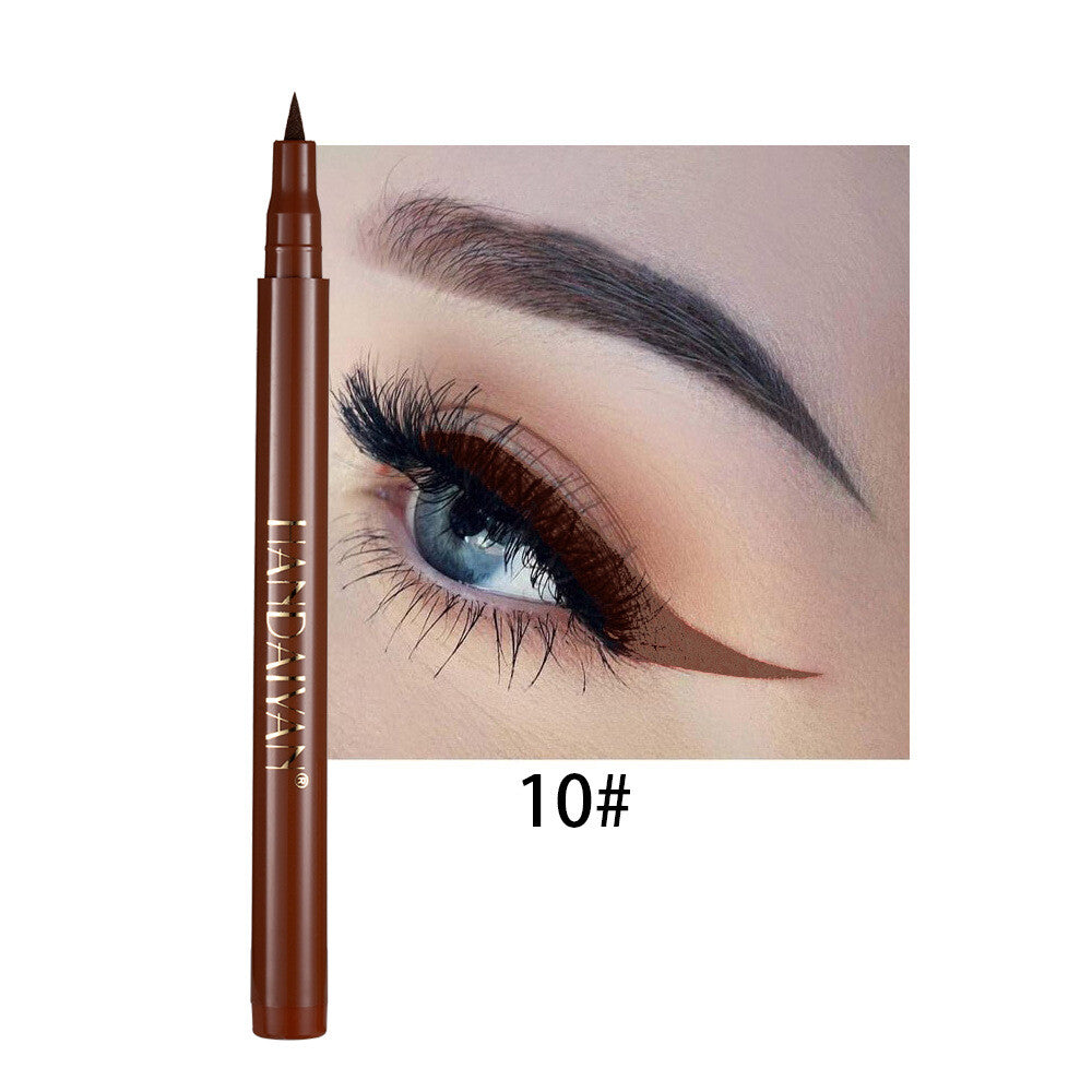 Colorful Eyeliner Eye Pencils - Ultra-Fine Tip, Waterproof, Smudge-Proof