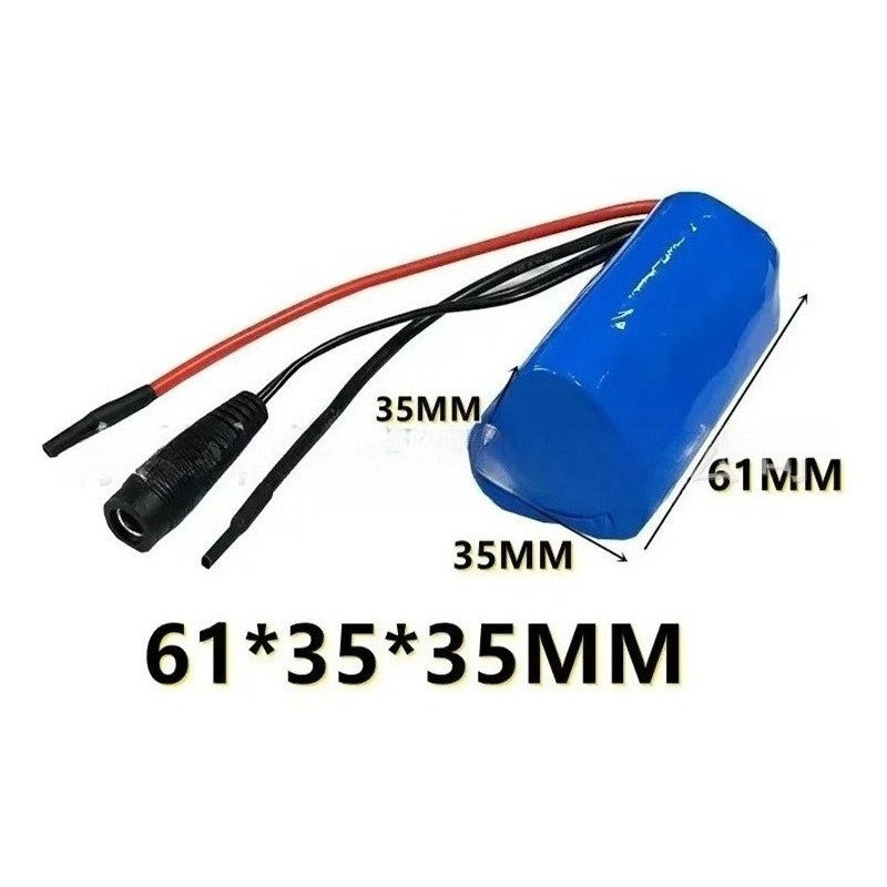 12V 9.8Ah 3S1P Li-ion Battery Pack for CCTV Camera Security System