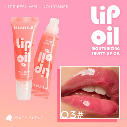 Watery Crystal Clear jelly Lip Oil Lip Balm Moisturizing Lip Lines Lip Gloss