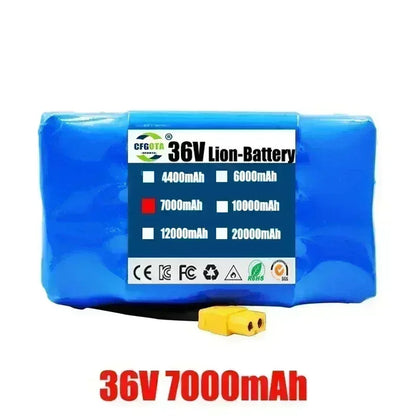Genuine 36V 12Ah 10S2P Li-ion Battery Rechargeable Batteries