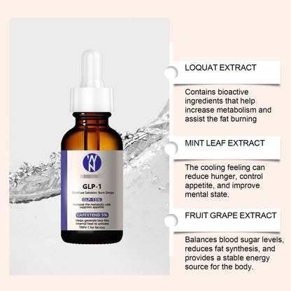 1/2PCS Napharm GLP-1 Metabolic Boost Drops, Drops for Men&Women Meyabolism