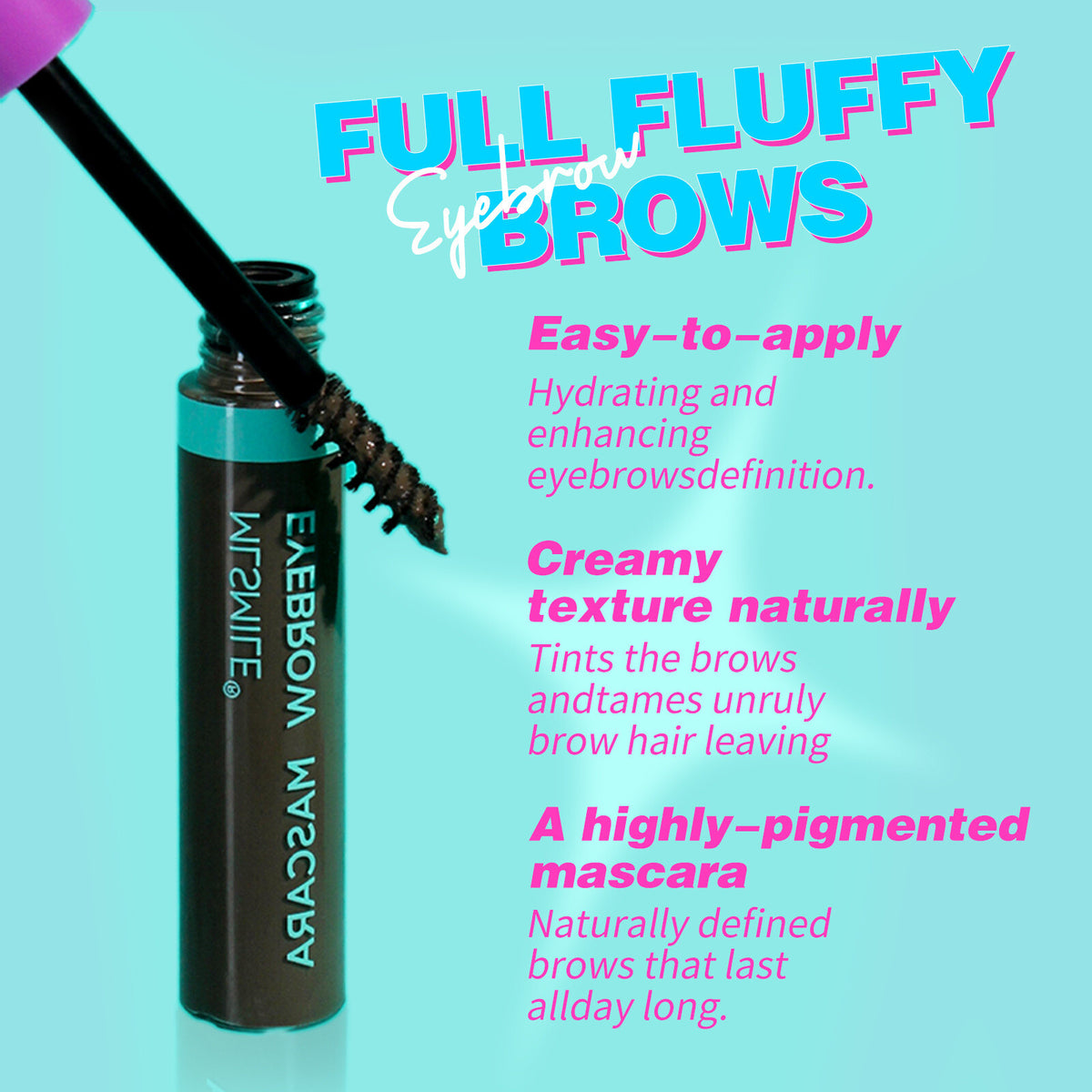 Volumizing Eyebrow Liner Gel Waterproof, Smudge-Proof, Long-Lasting Formula