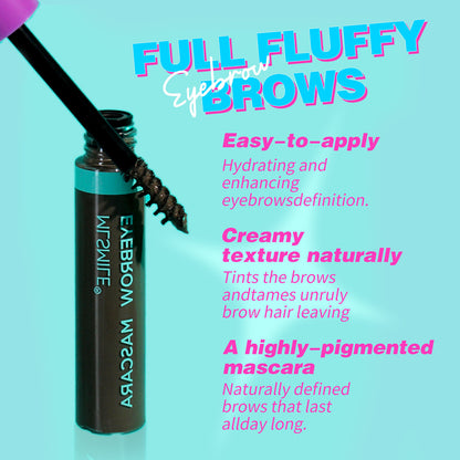 Volumizing Eyebrow Liner Gel Waterproof, Smudge-Proof, Long-Lasting Formula
