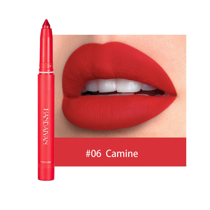 Lipstick Pencil Waterproof Non Stick Cup Matte Lipliner Thread Hook Lip Marker
