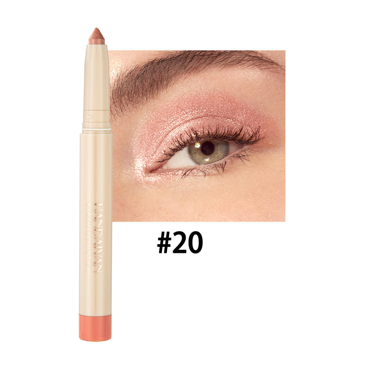 2-in-1 Eyeliner Eye Shadow Stick Quick Dry Velvet Matte Waterproof Long Lasting