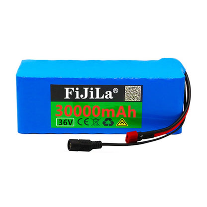 36V 30Ah 500W High Power Lithium Battery for Electric Motorcycle - 10S3P Pack