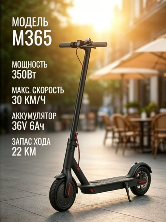Электросамокат M365, 36V 350W, аккумулятор 4000 / 5200 / 7800 мАч, складной для взрослых, запас хода до 30 км
