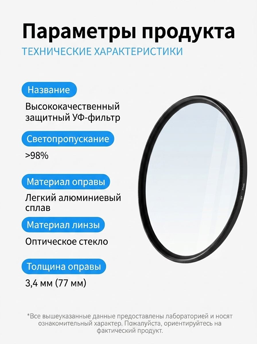 CPL-фильтр 40.5-52 мм, сверхтонкий из оптического стекла, многослойное просветление, для объективов фотоаппаратов