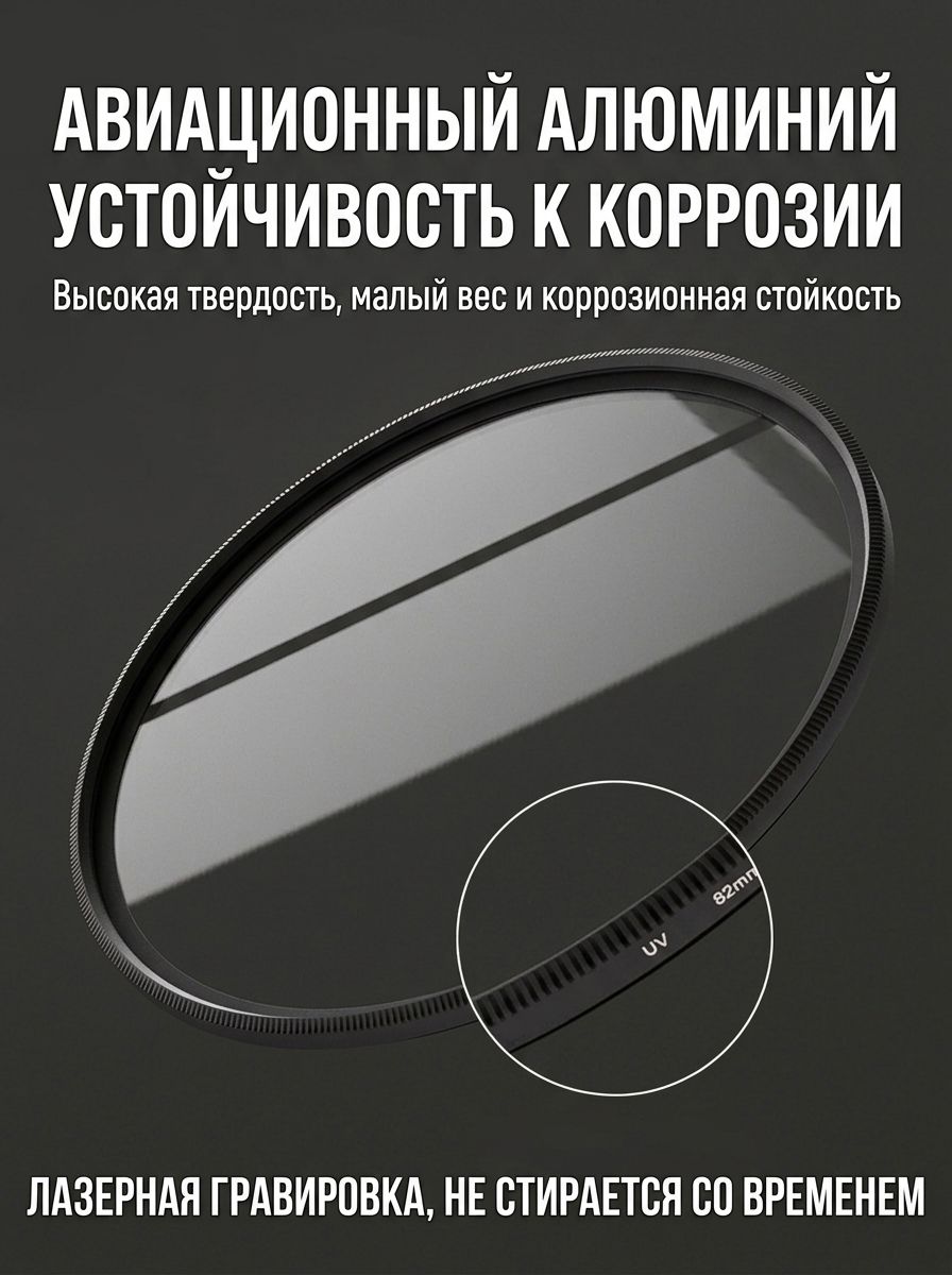 CPL-фильтр 40.5-52 мм, сверхтонкий из оптического стекла, многослойное просветление, для объективов фотоаппаратов