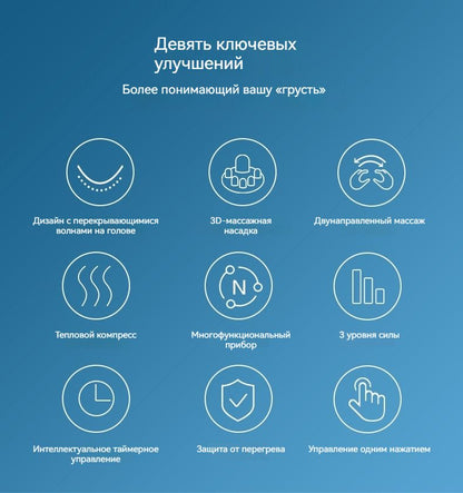 Универсальный массажер-подушка для шеи и плеч с подогревом, для спины и поясницы, автоматический, домашний