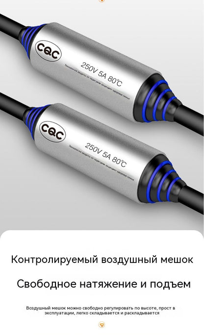 Массажная подушка-валик для поясницы, с подогревом и вибрацией, вытяжение и расслабление мышц спины