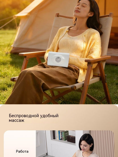 Массажер для рук с подогревом и воздушной компрессией, разминание ладоней и запястий, светодиодная терапия, для дома
