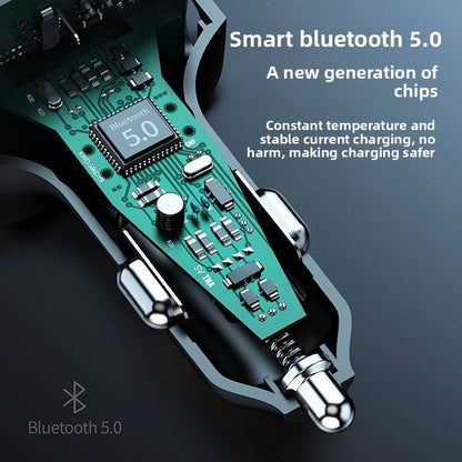 Bluetooth Car MP3 Player FM Transmitter with Dual USB Fast Charging Port