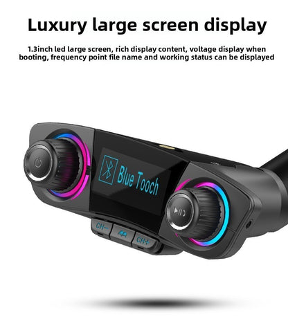 BT06 Bluetooth Car FM Transmitter MP3 Player QC3.0 Fast Charging Handsfree