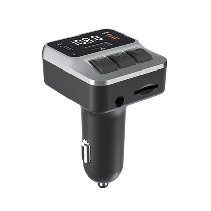 C65 Bluetooth Speakerphone FM Transmitter Fast Charging Visor Clip Mount