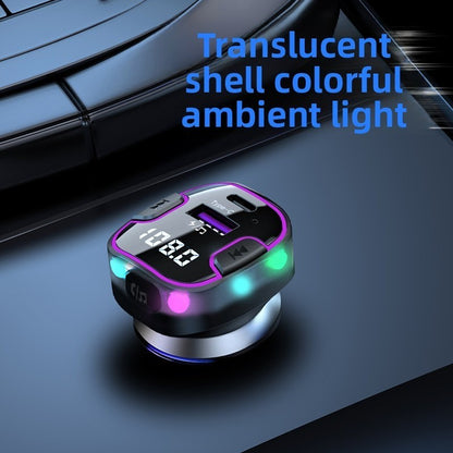 Car Bluetooth FM Transmitter MP3 Player with USB Wireless Charging