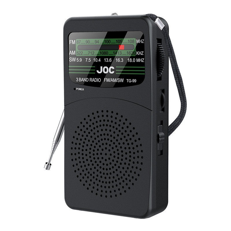 JOC FM AM SW Radio Portable Full Band Multi Band Shortwave Receiver