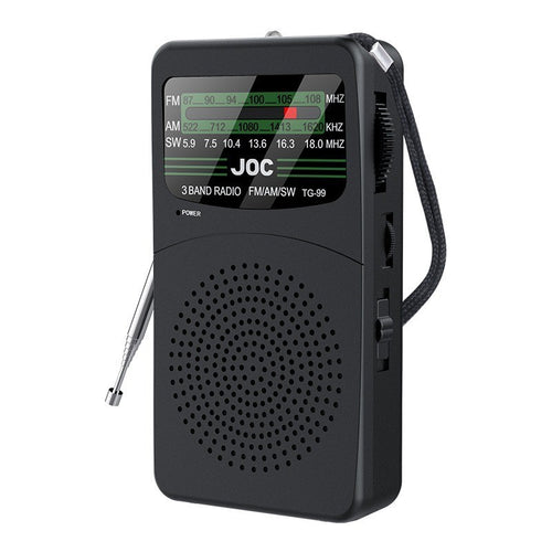 JOC FM AM SW Radio Portable Full Band Multi Band Shortwave Receiver