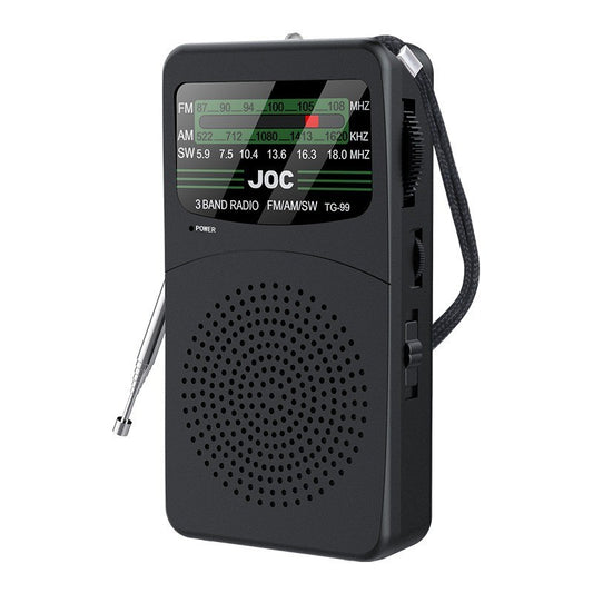 JOC FM AM SW Radio Portable Full Band Multi Band Shortwave Receiver