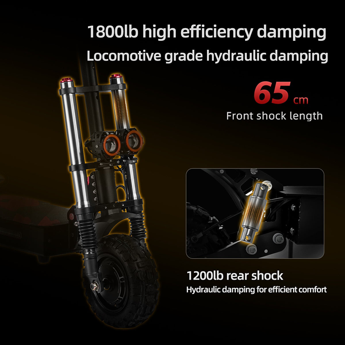 Off-road Electric Scooter Adult with Seat Dual Motor 60V 6000W 85km/h E Scooter