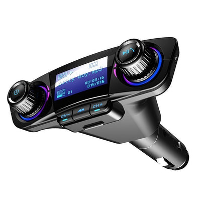 BT06 Bluetooth Car FM Transmitter MP3 Player QC3.0 Fast Charging Handsfree