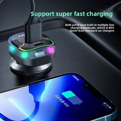 Super Fast Car Charger 30W PD USB-C Fast Charging For iPhone Phone