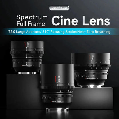 7Artisans 35mm T2.0 Full Frame Cinema Lens for Sony E Nikon Z L mount