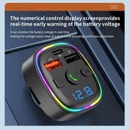 C32 Bluetooth Car FM Transmitter MP3 Player TF Card Slot Car Charger