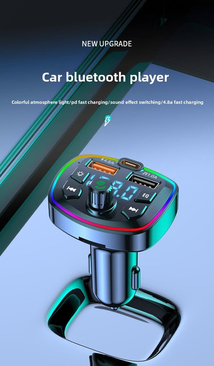 Bluetooth FM Transmitter Car Kit MP3 Player Handsfree PD Fast Charger USB Drive