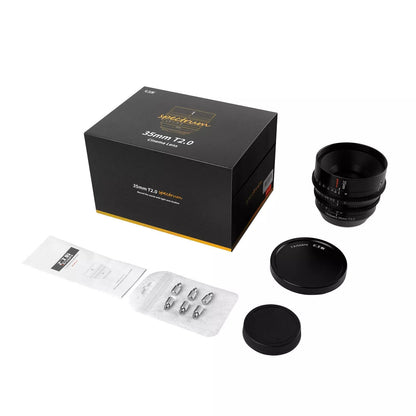 7Artisans 35mm T2.0 Full Frame Cinema Lens for Sony E Nikon Z L mount