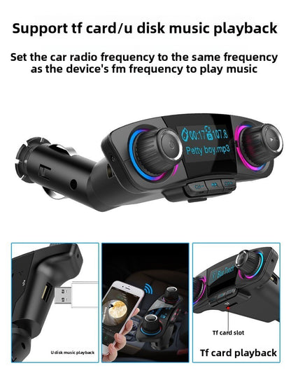 BT06 Bluetooth Car FM Transmitter MP3 Player QC3.0 Fast Charging Handsfree