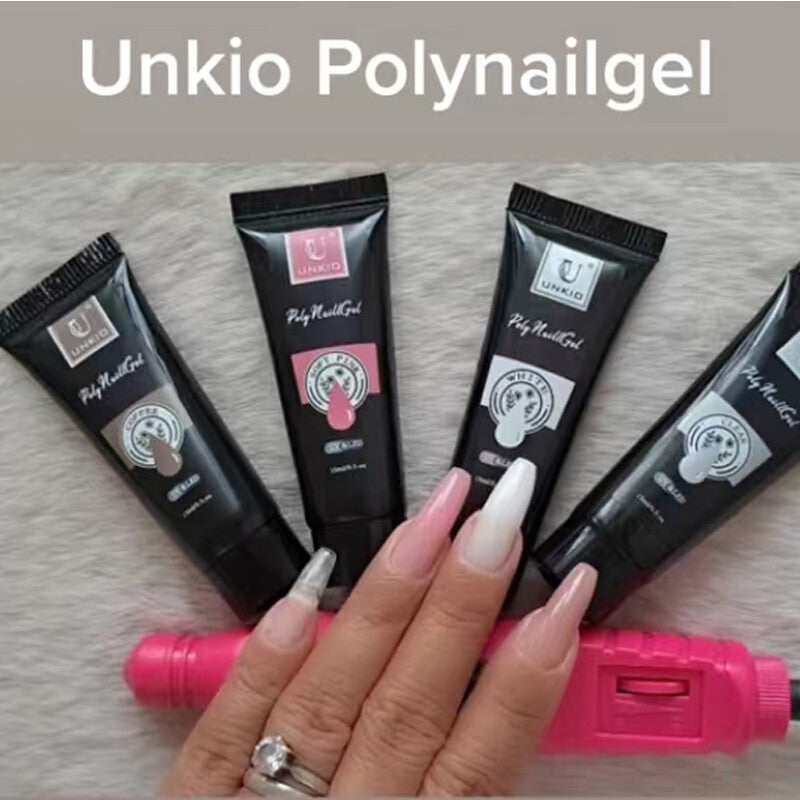 Poly UV Gel Kit All for Manicure Builder Gel Nail Extension Set Nail Art Tool