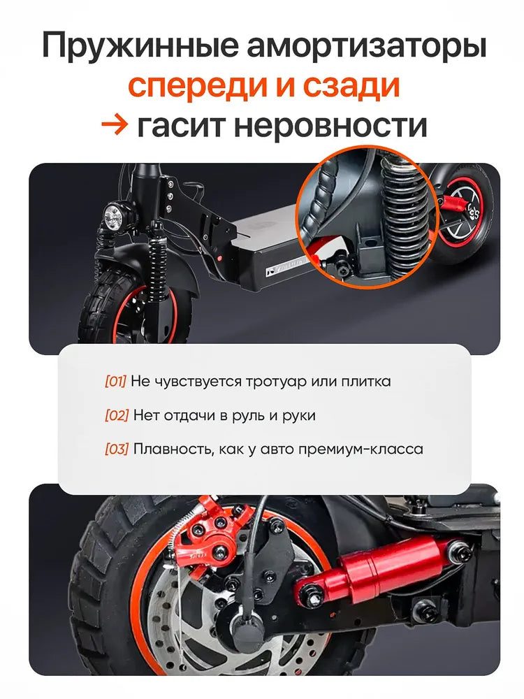 Электросамокат Kugoo Max Speed, самокат электрический