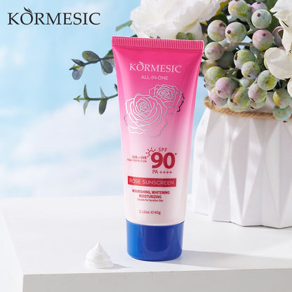KORMESIC Солнцезащитный крем набор 2 шт для лица SPF18 PA++ легкая текстура, матирующий эффект, 60 мл