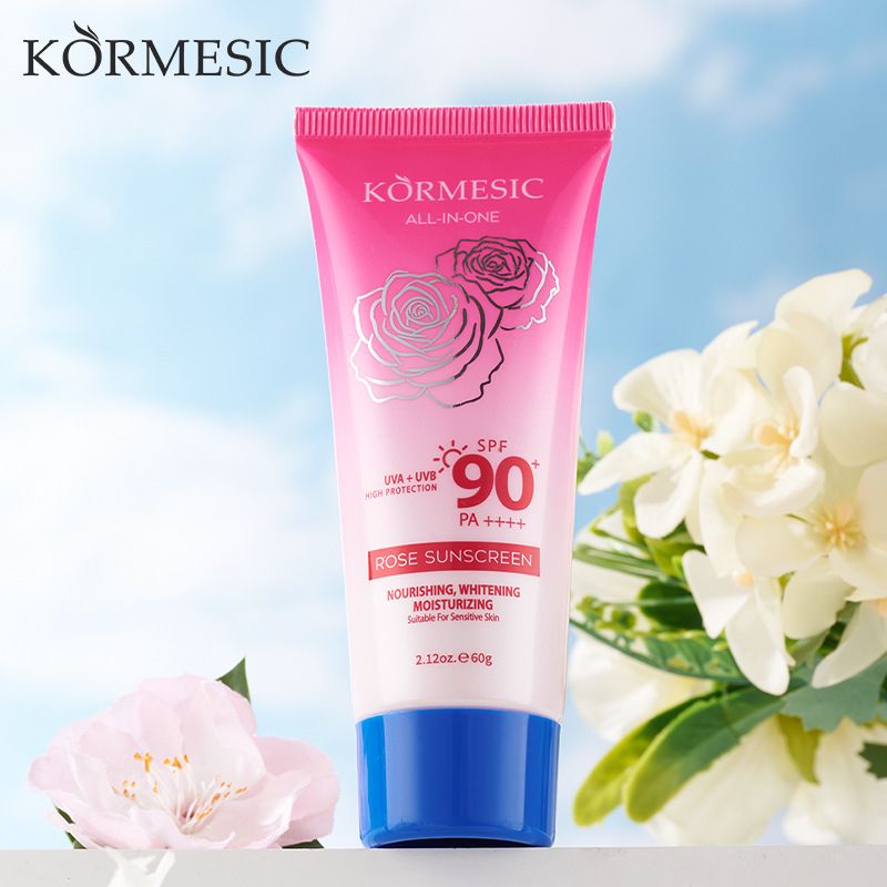 KORMESIC Солнцезащитный крем набор 2 шт для лица SPF18 PA++ легкая текстура, матирующий эффект, 60 мл