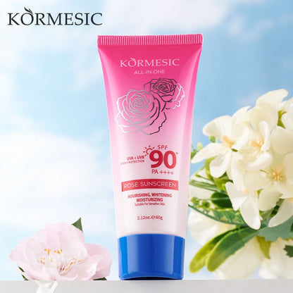KORMESIC Солнцезащитный крем набор 2 шт для лица SPF18 PA++ легкая текстура, матирующий эффект, 60 мл