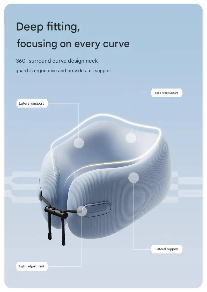 U-Shape Memory Foam Neck Pillow