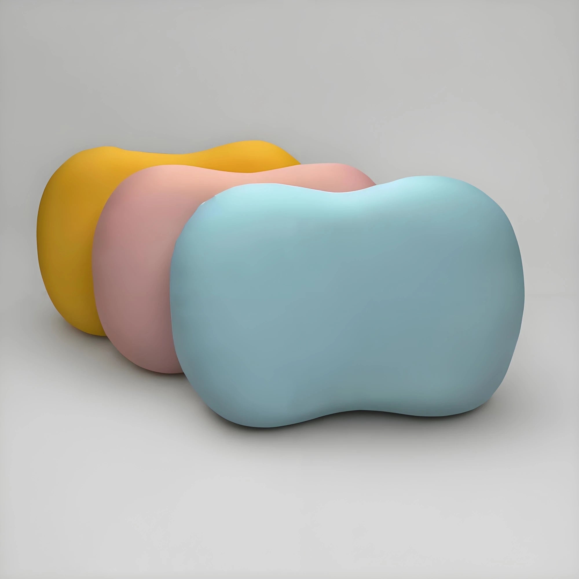 Ergonomic Memory Foam Neck Pillow