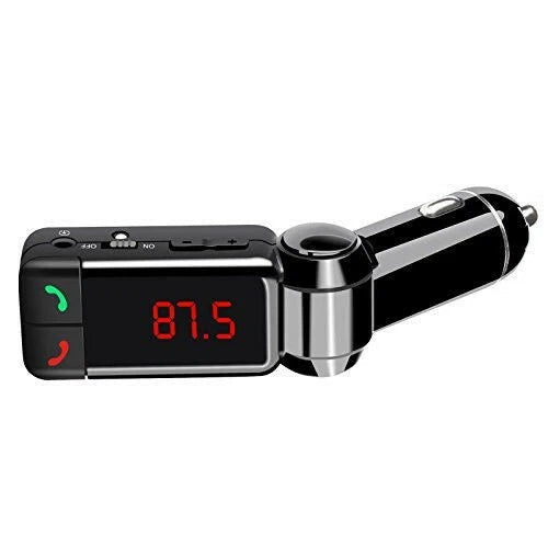 Car Charger Adapter Dual USB FM Transmitter MP3 Player Bluetooth AUX for iPhone