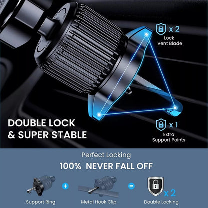 Air Vent Car Phone Holder Universal Car Mount for iPhone 14 15 Samsung Phone GPS