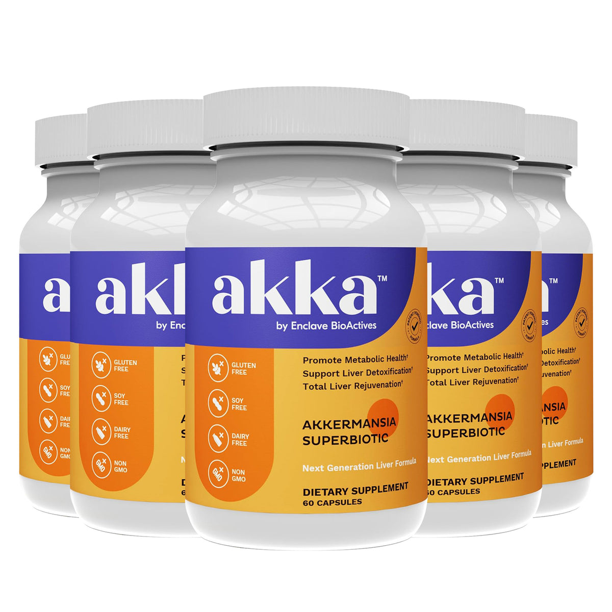 AKKA Premium Liver Cleanse Detox Repair Superbiotic,Gut Health Milk Thistle new