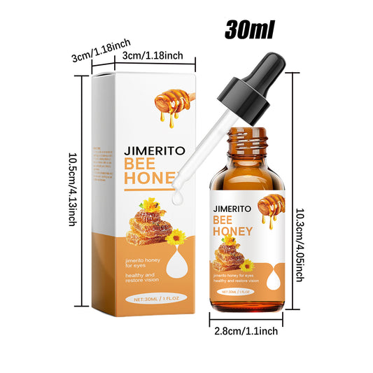 Jimerito Bee Honig für Augen Jimerito klare Augentropfen für Augen bestreiten