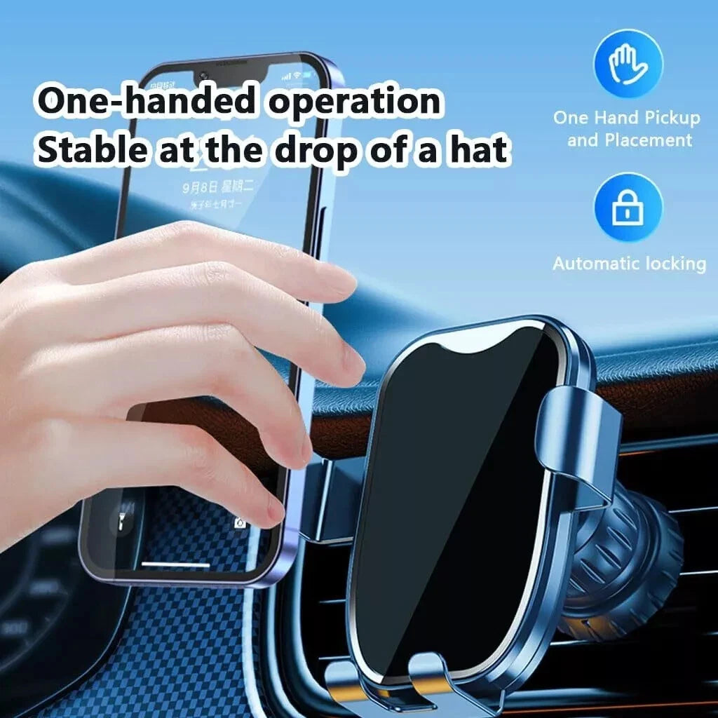 Universal Gravity Car Holder Mount Air Vent Stand Cradle For Mobile Cell Phone